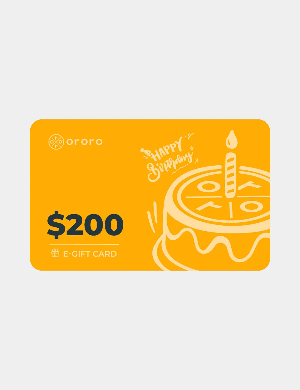 $100/$200 ororo E-Gift Card