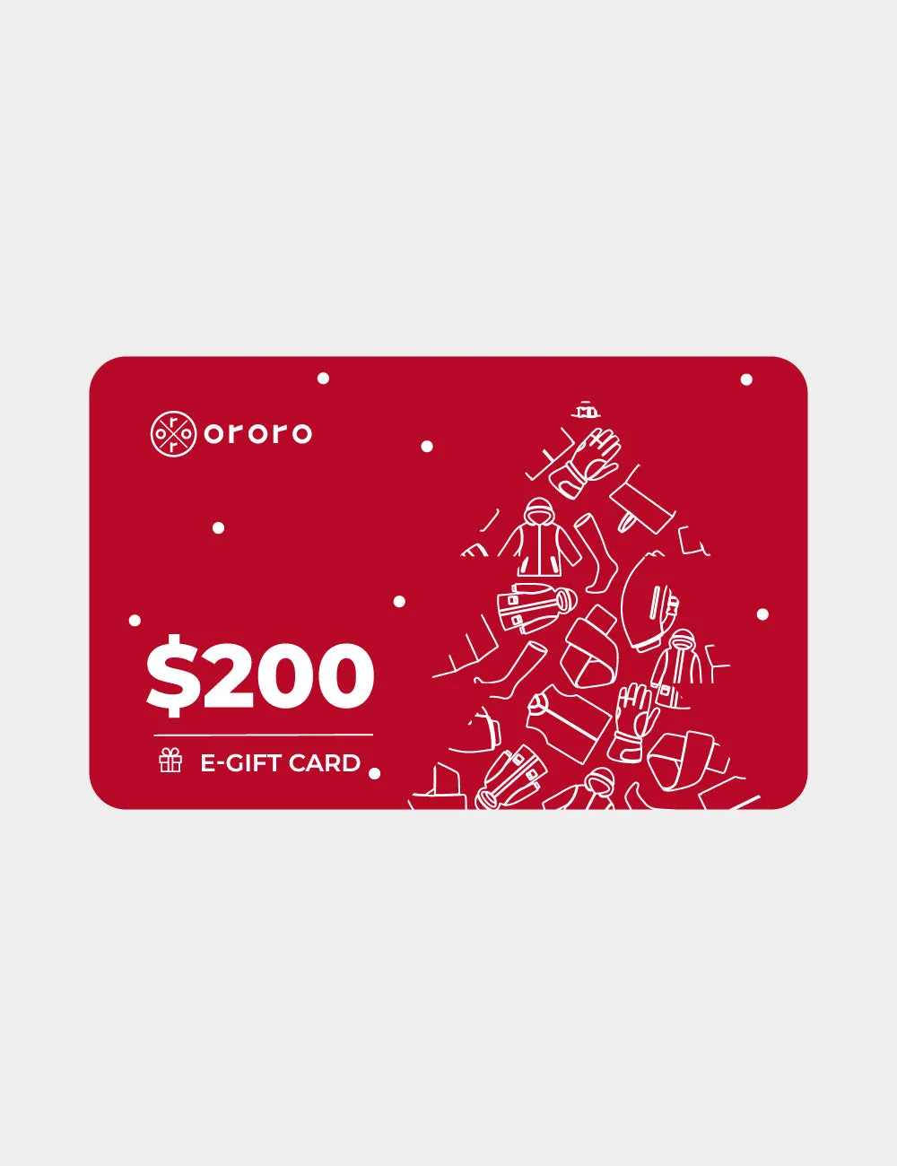 $100/$200 ororo E-Gift Card