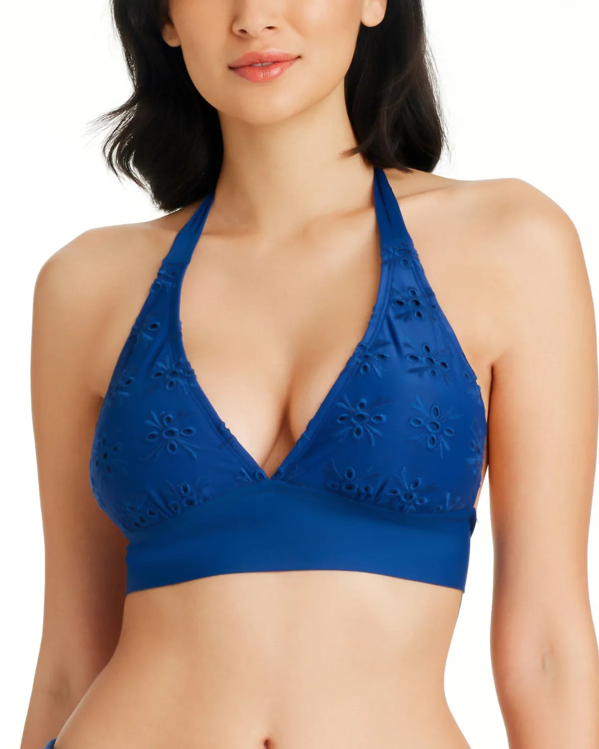 2024 Bleu by Rod Beattie Eyes Wide Open Halter Bikini Top (More colors available) - Rbeo24122