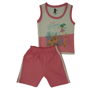 2PC Infant Girls Shorts Set