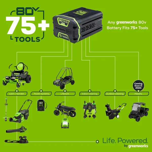 80V 8.0Ah Lithium-Ion Battery