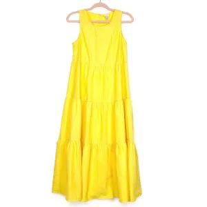 A New Day Yellow Textured Tank Dress- Size XS