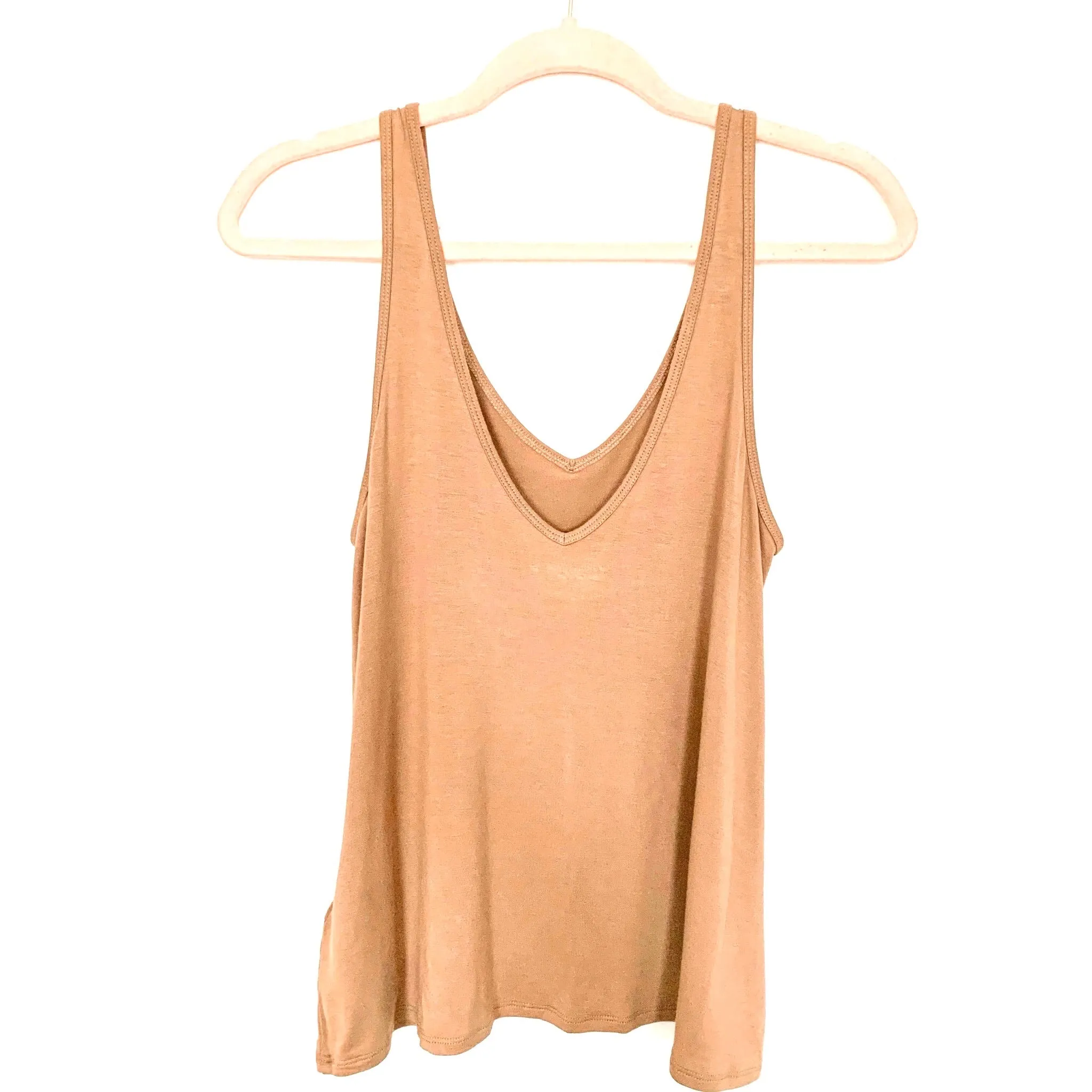 Abercrombie & Fitch Soft Drapery Brown Tank- Size S