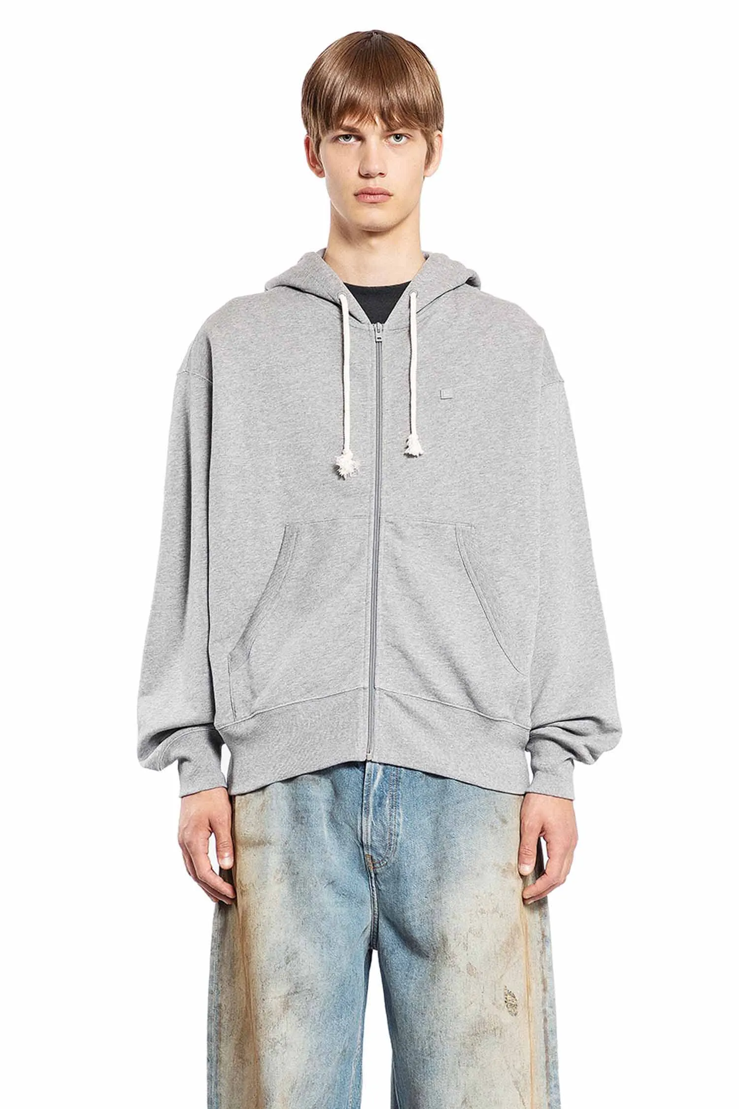 ACNE STUDIOS MAN GREY SWEATSHIRTS