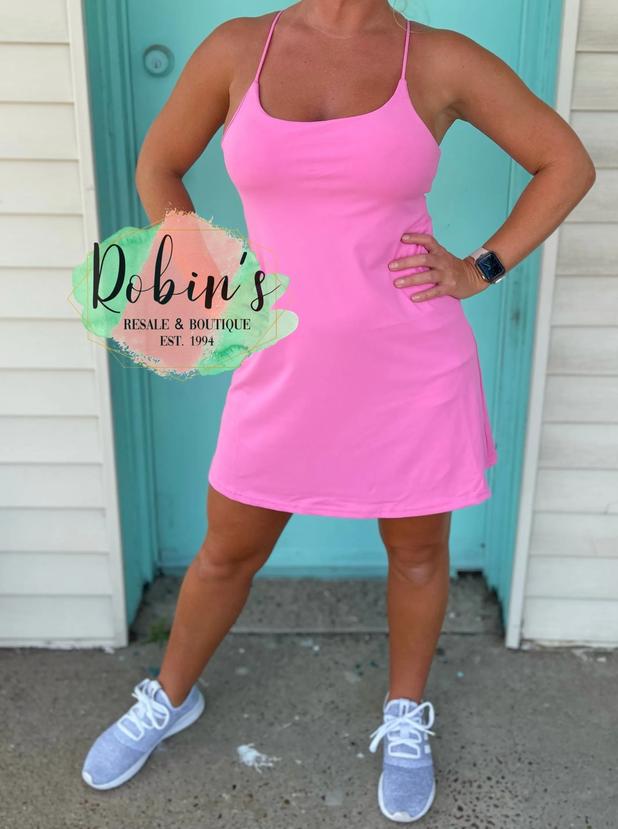 Active Dress With Built In Shorts