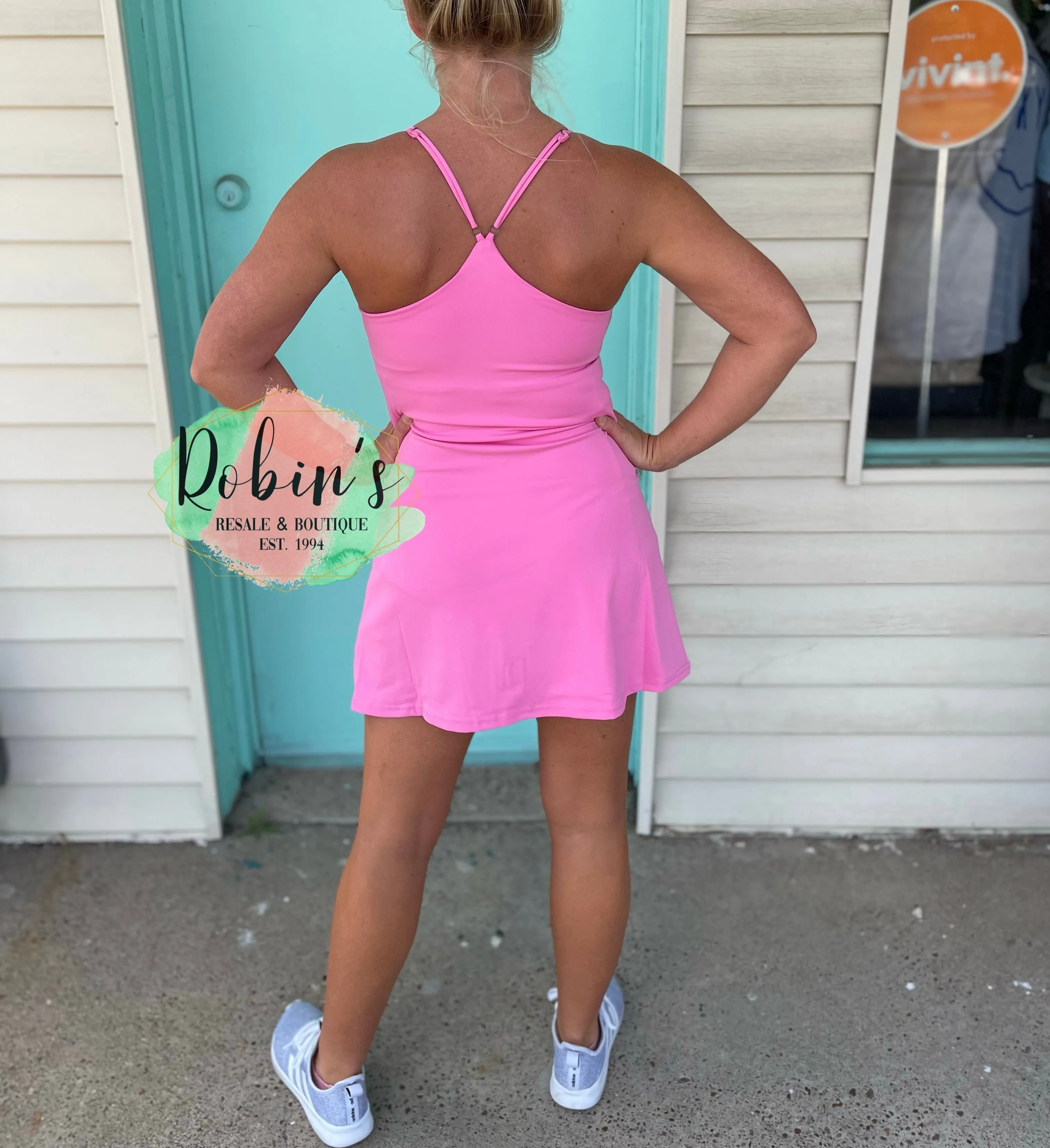 Active Dress With Built In Shorts