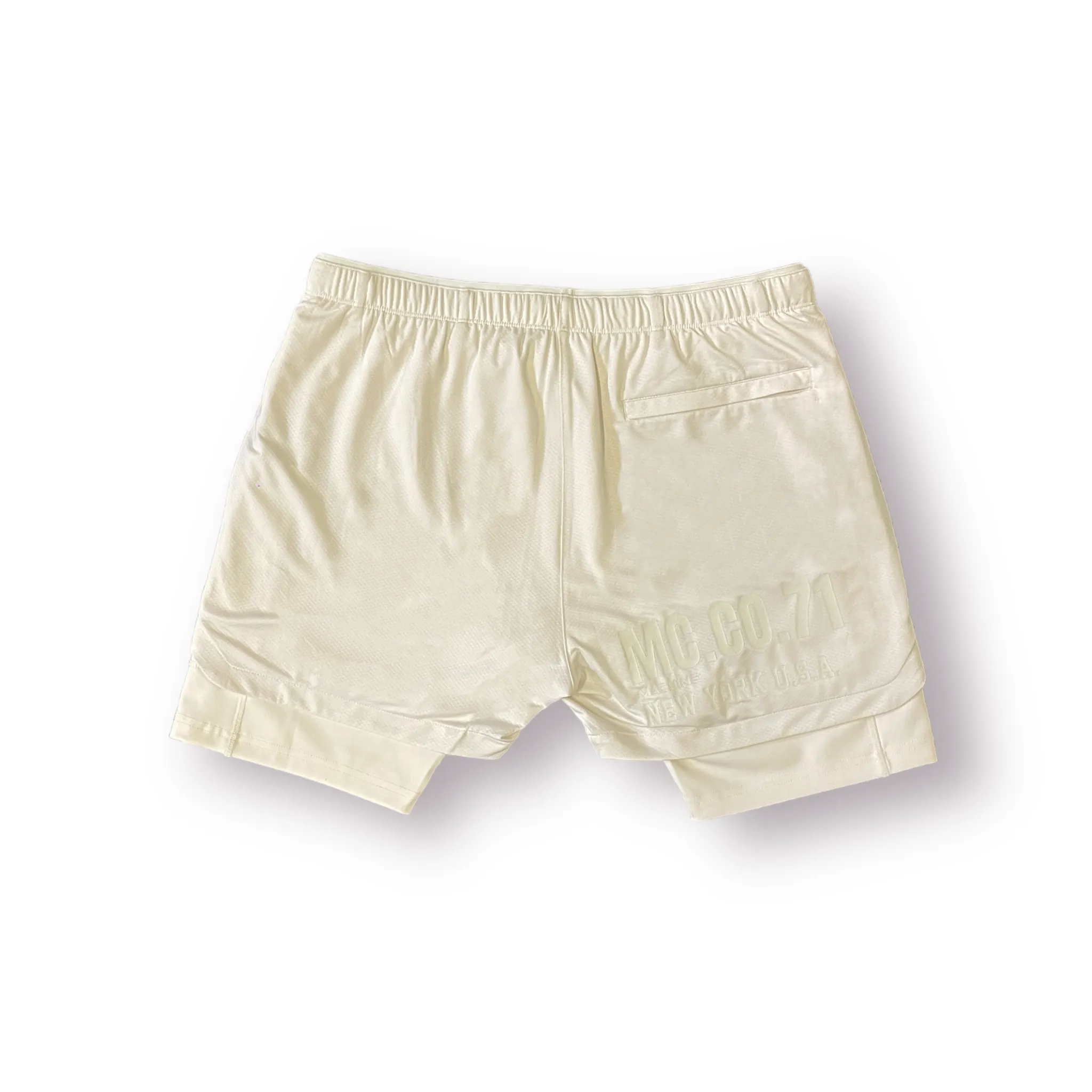 AirTrain Workout Short in Cream