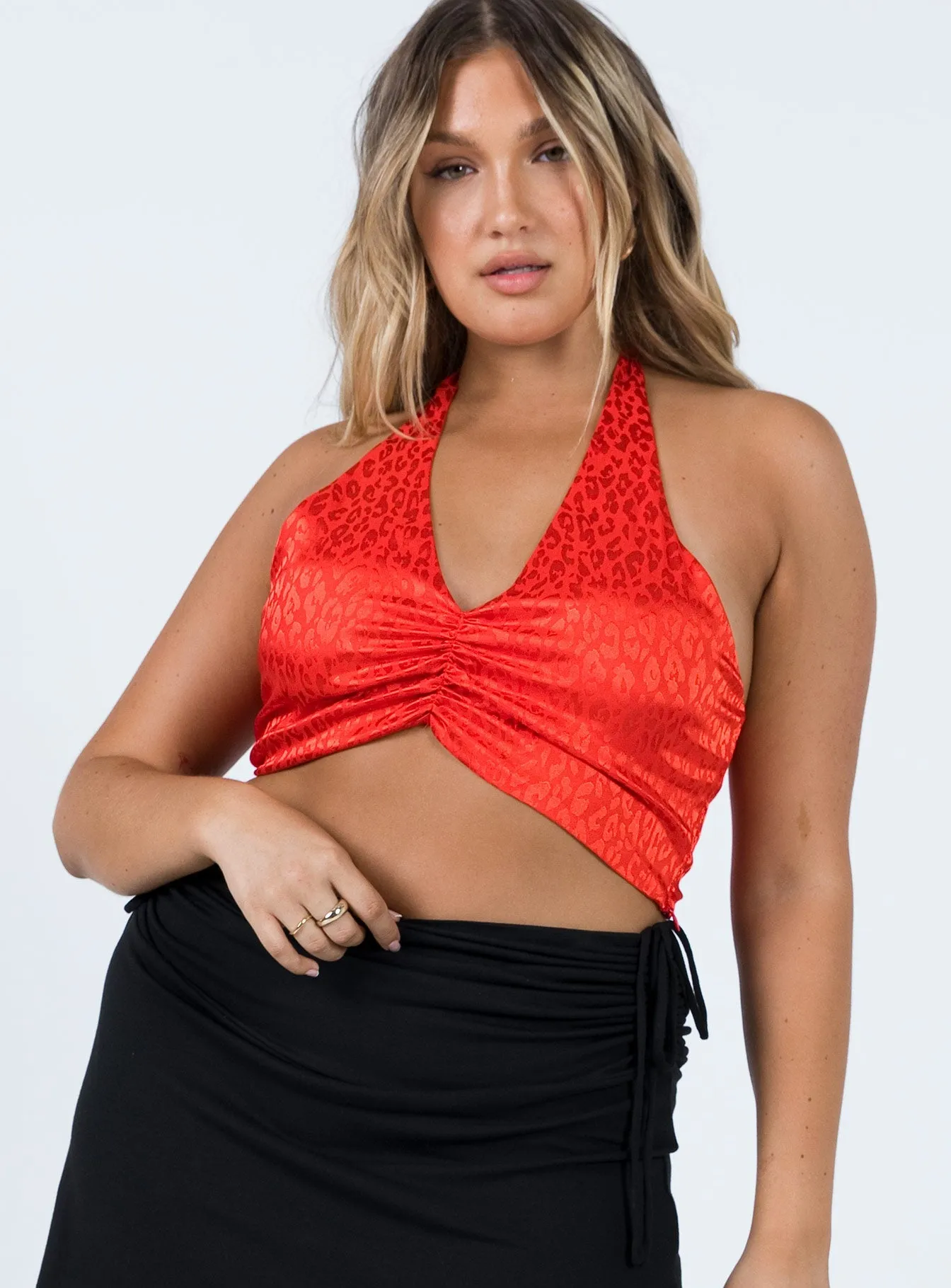 Aliza Top Red