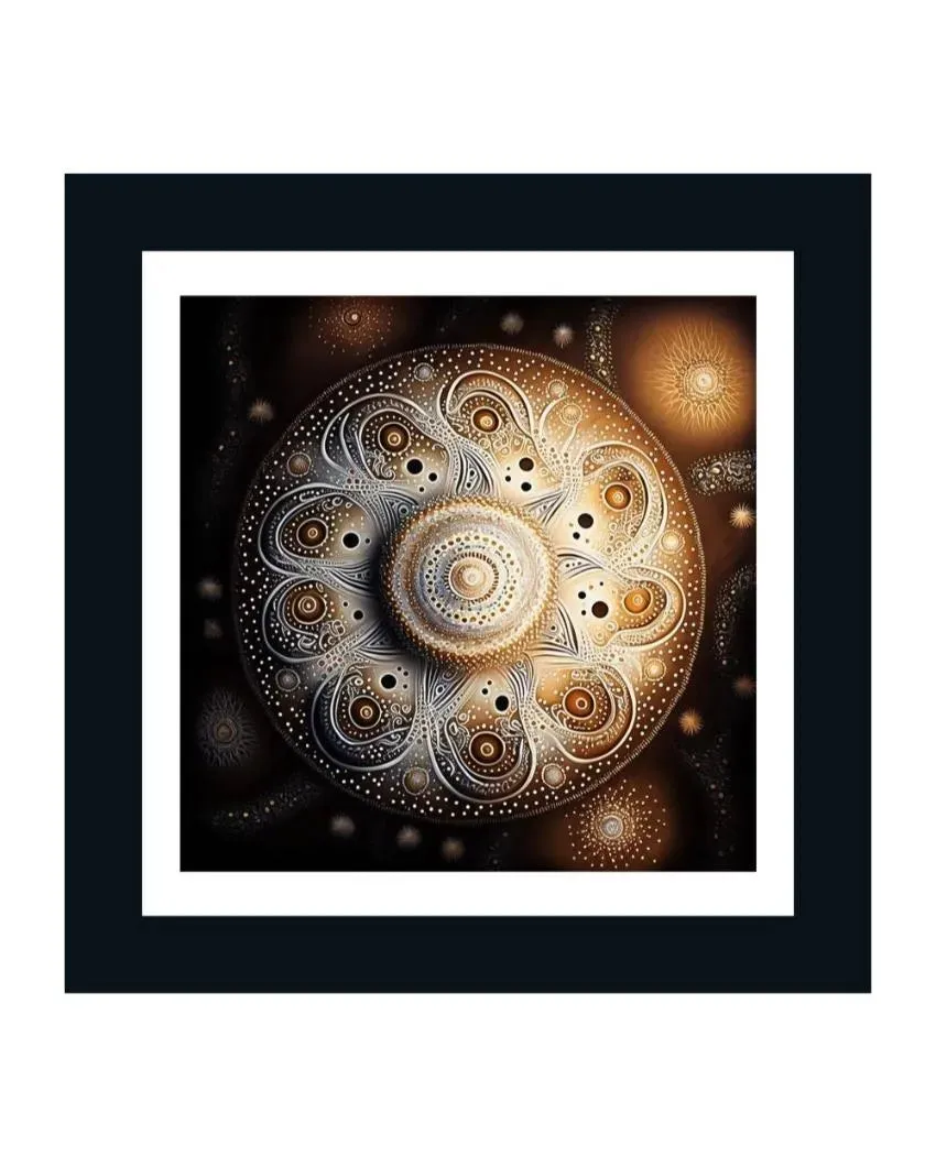 Ancient Australian Artistry Acrylic Wall Art Frame | 12 x 12 inches