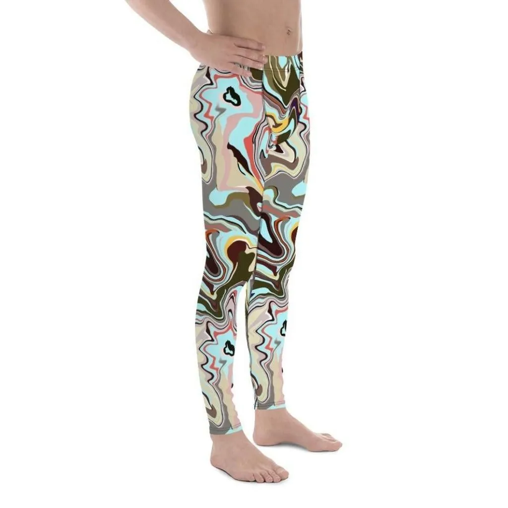 Aqua Marble Men's Leggings