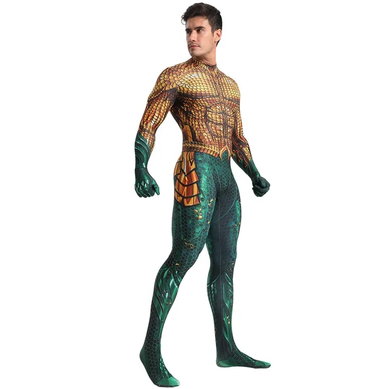 AQUAMAN Cosplay Costume for Men