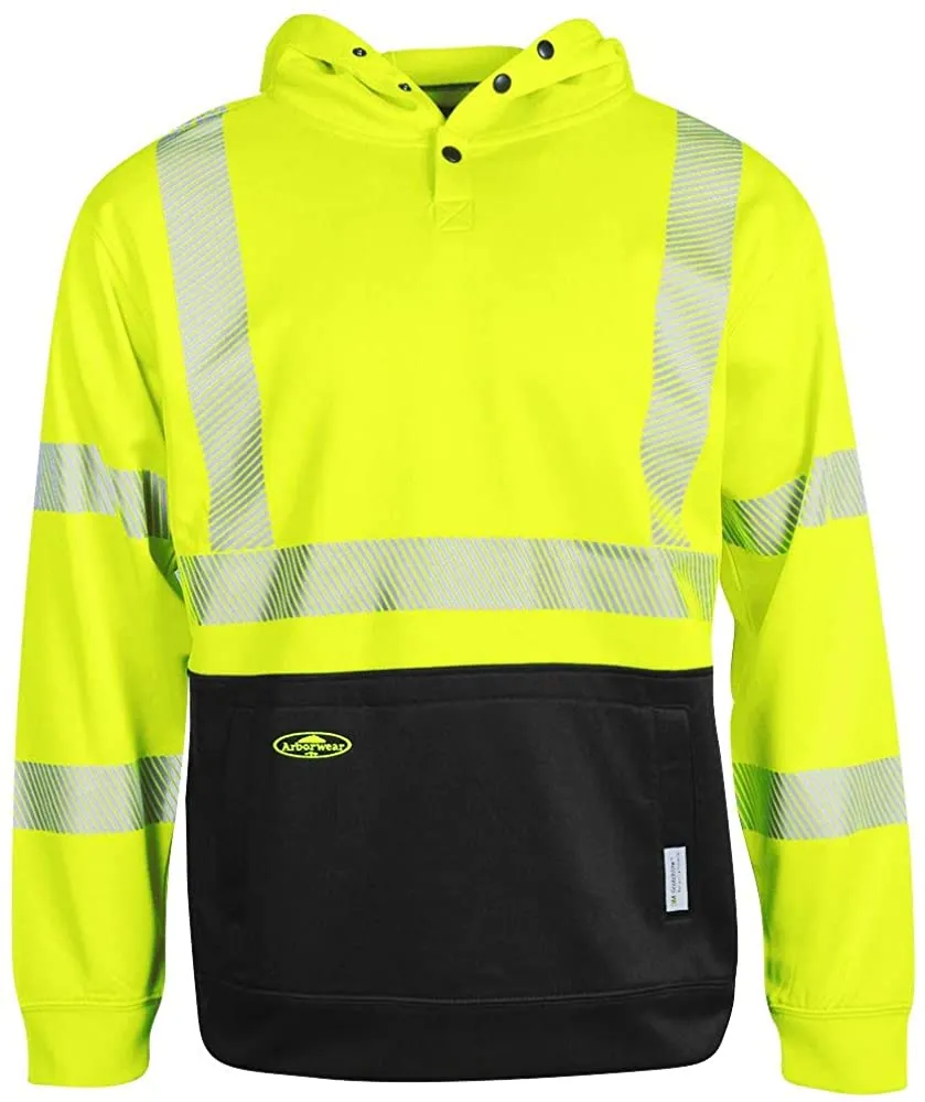 Arborwear Men's High Vis Tech Double Thick Pullover Sweatshirt