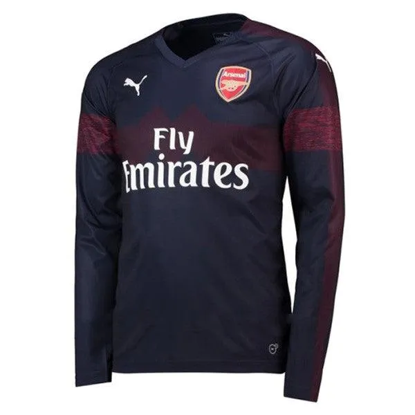 Arsenal Away Long Sleeve Jersey 2018-2019 Jersey