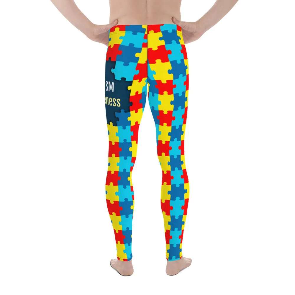 Autism Awareness Men's Leggings