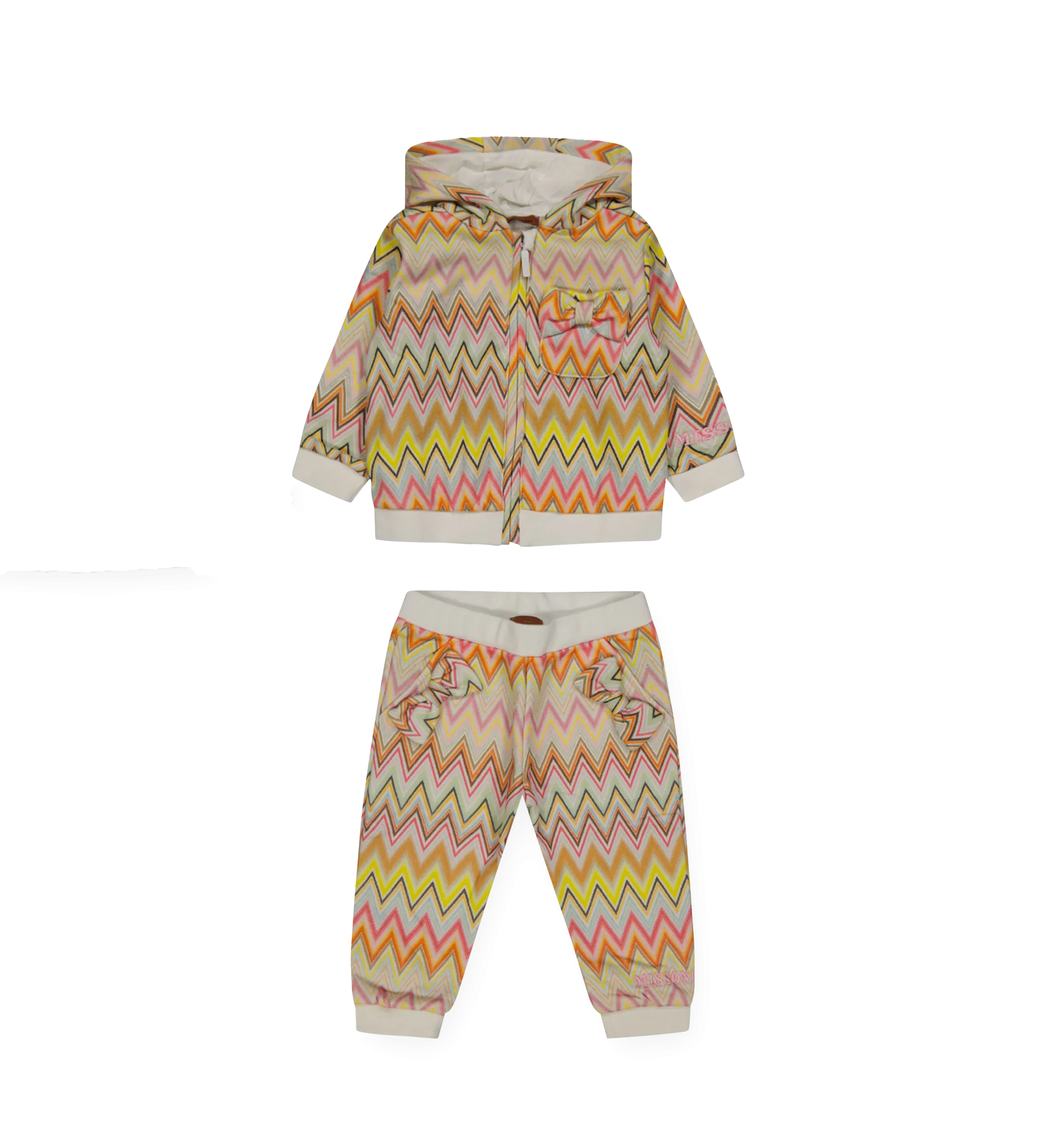 Baby Zip up Set Multi