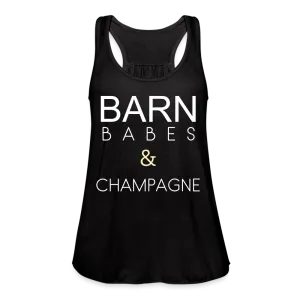 BARN BABES & CHAMPAGNE TANK  |  black