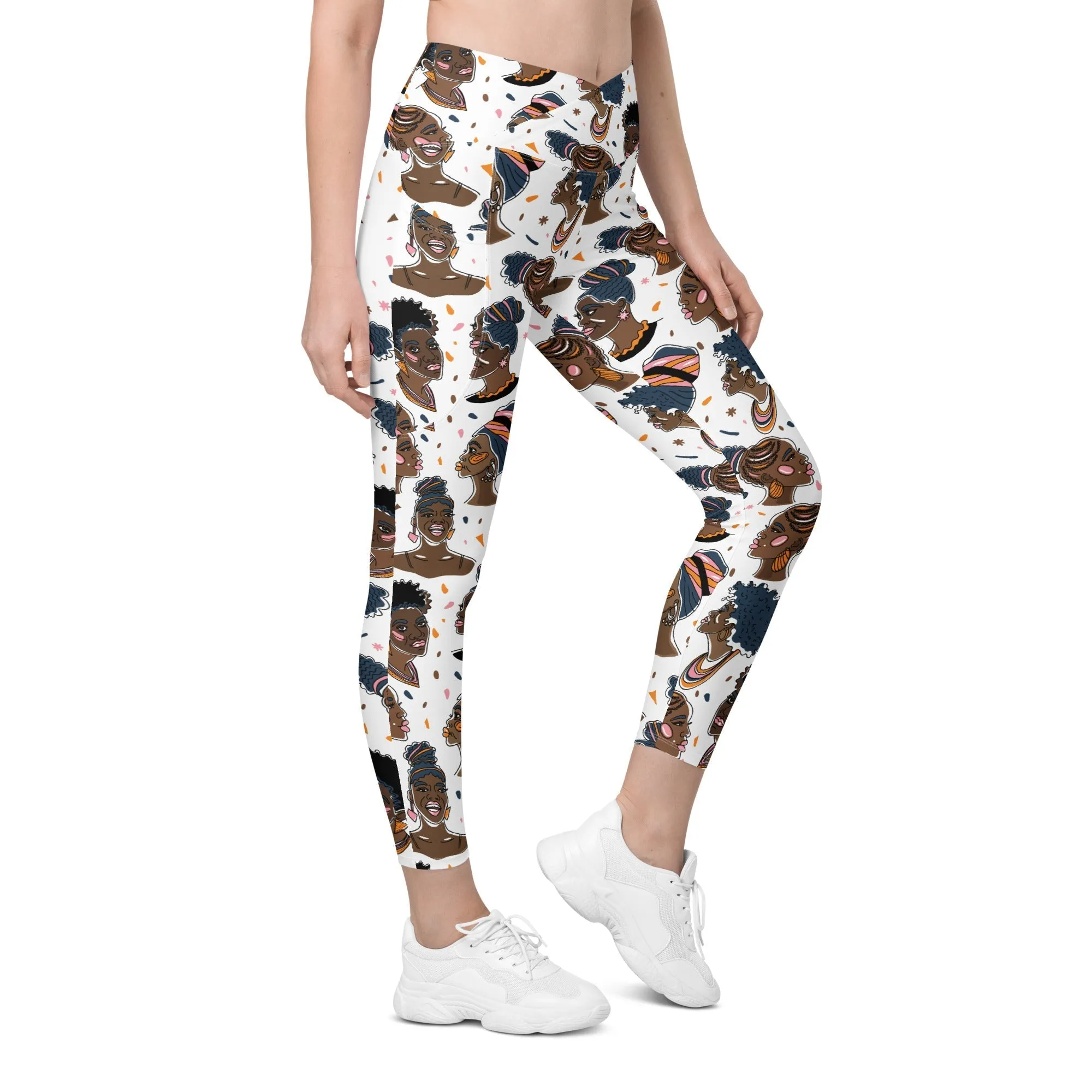 Beautiful People Crossover Leggings With Pockets