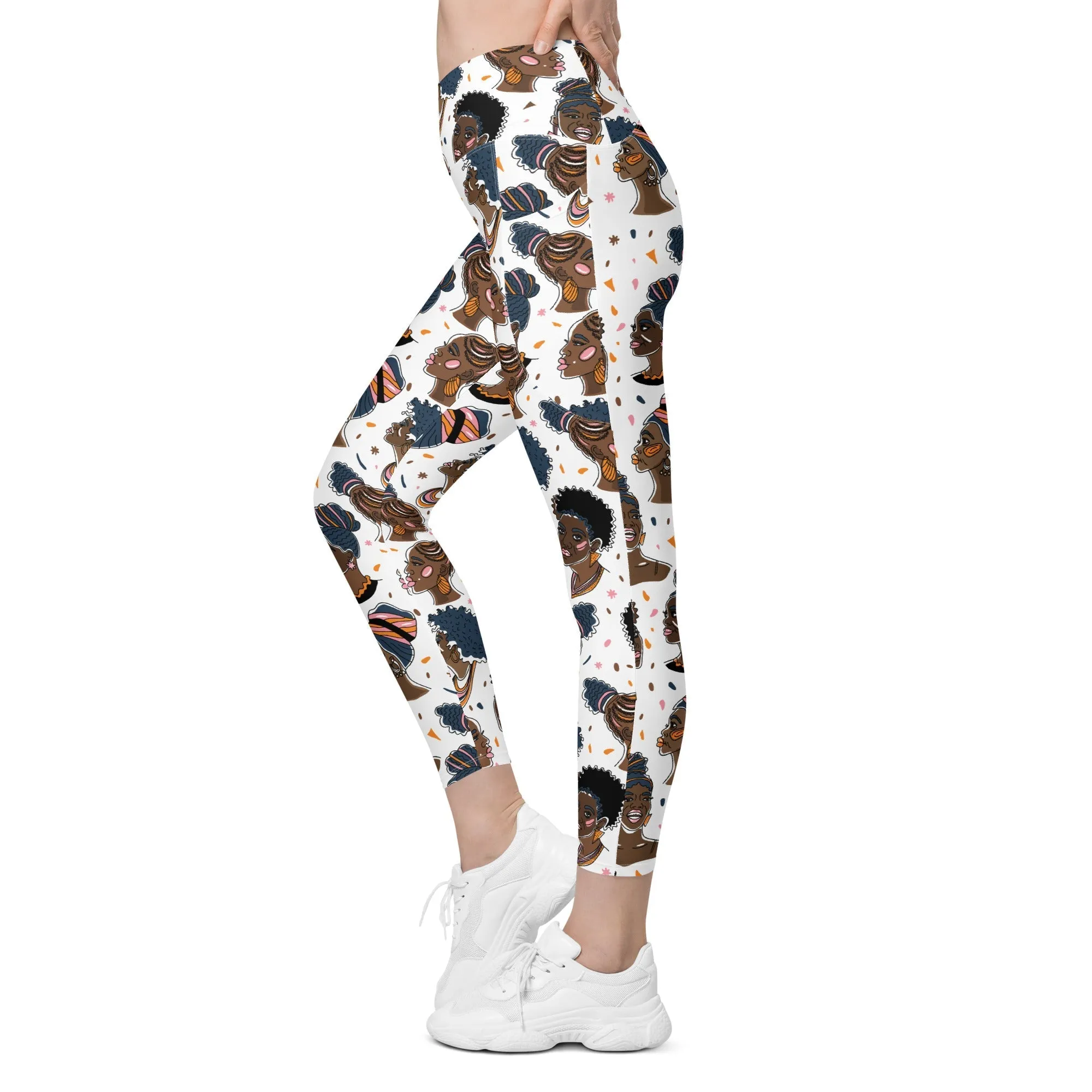 Beautiful People Crossover Leggings With Pockets