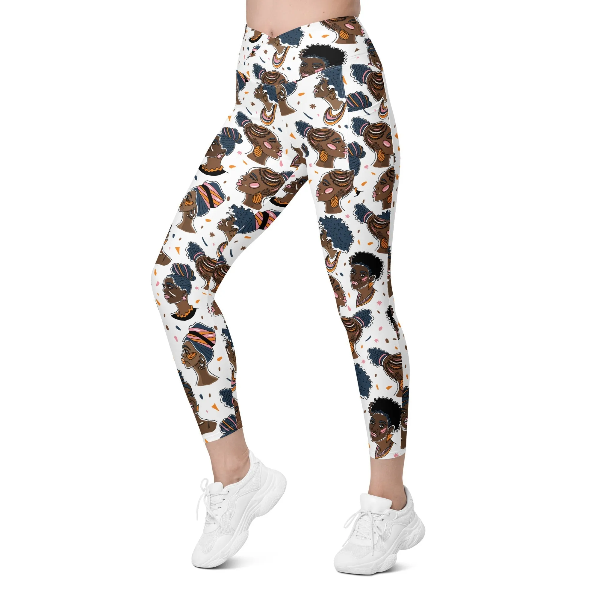 Beautiful People Crossover Leggings With Pockets