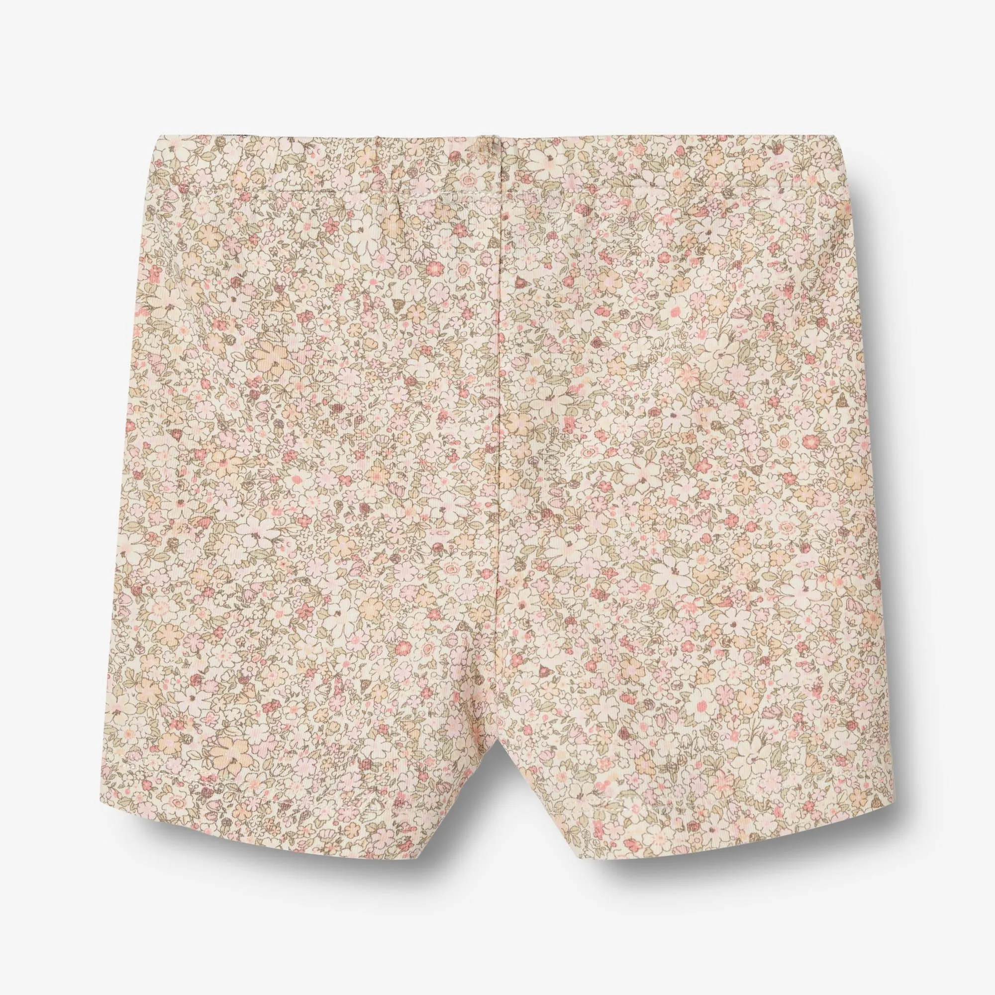 Bike Shorts Anne - cream flower meadow