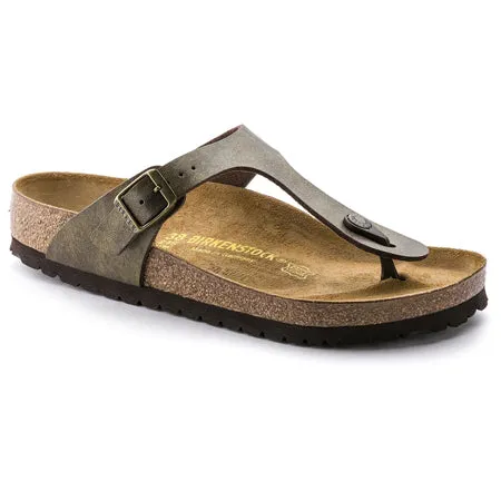 BIRKENSTOCK GIZEH BIRKOFLOR GOLDEN BROWN- WOMENS