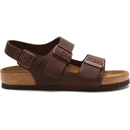 BIRKENSTOCK MILANO OILED LEATHER HABANA - ADULT