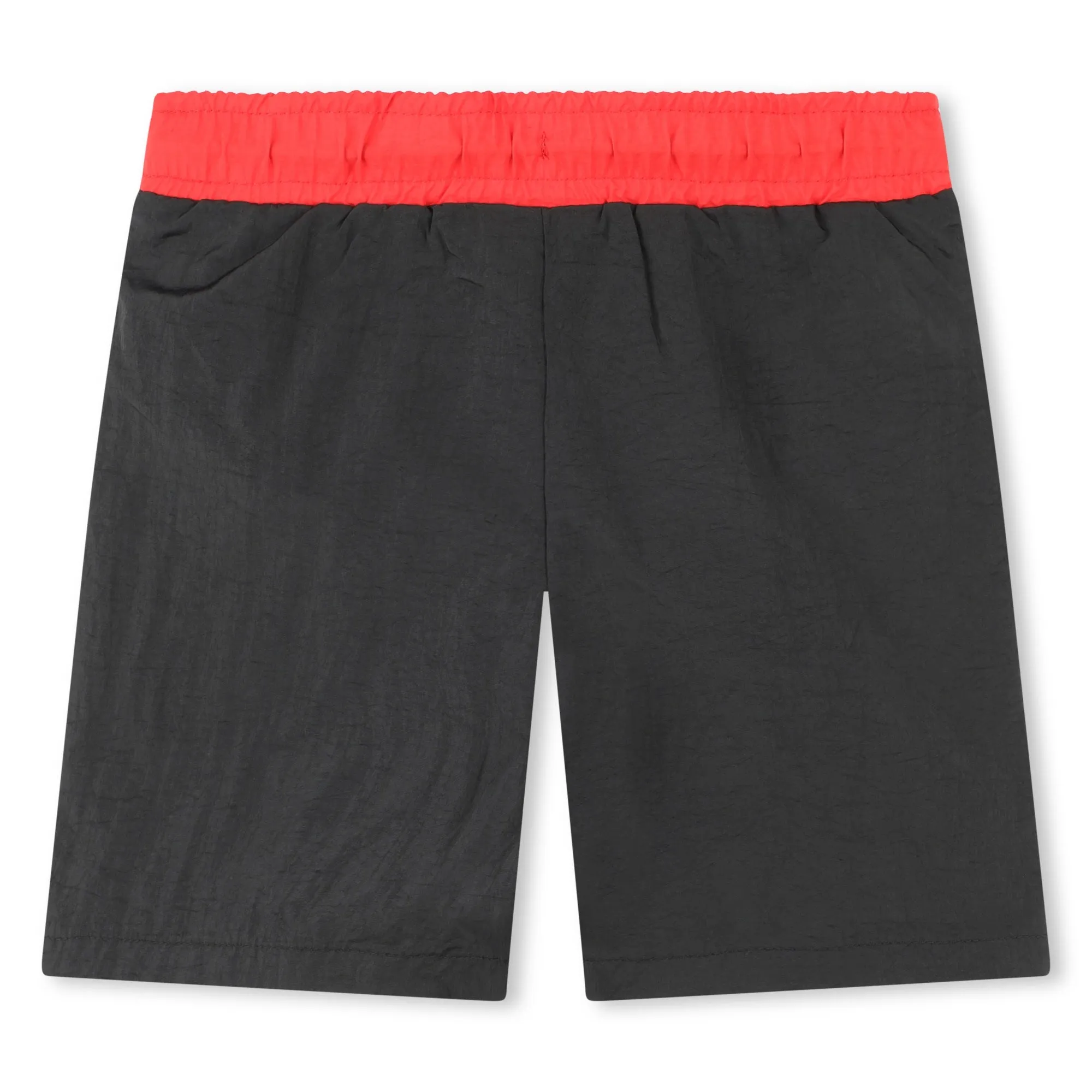 Black & Red Swim Shorts