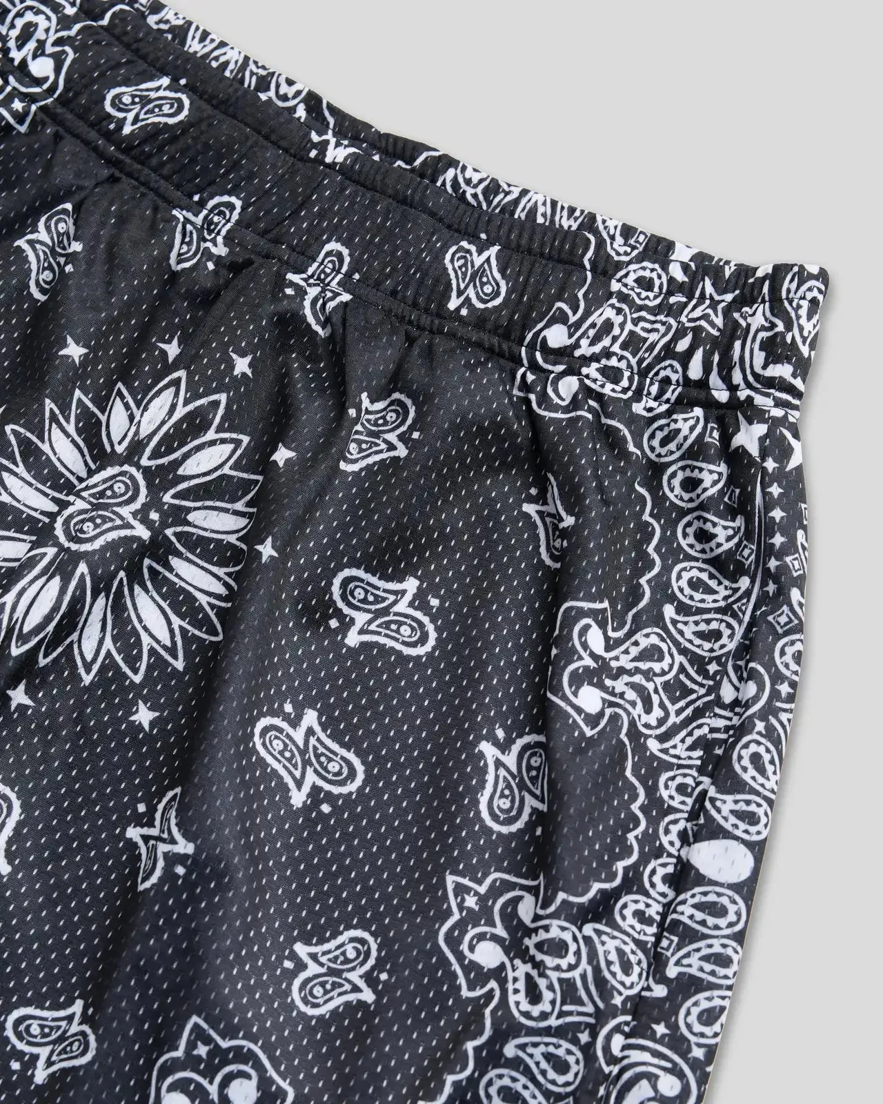 Black Bandana Active Short