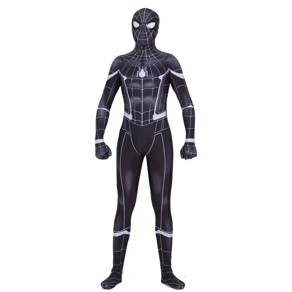 Black SPIDERMAN Cosplay Costume for Men