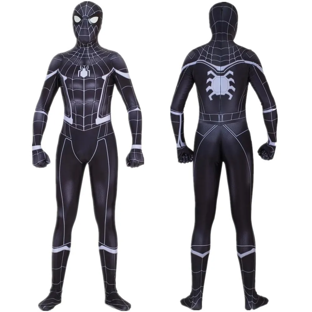 Black SPIDERMAN Cosplay Costume for Men