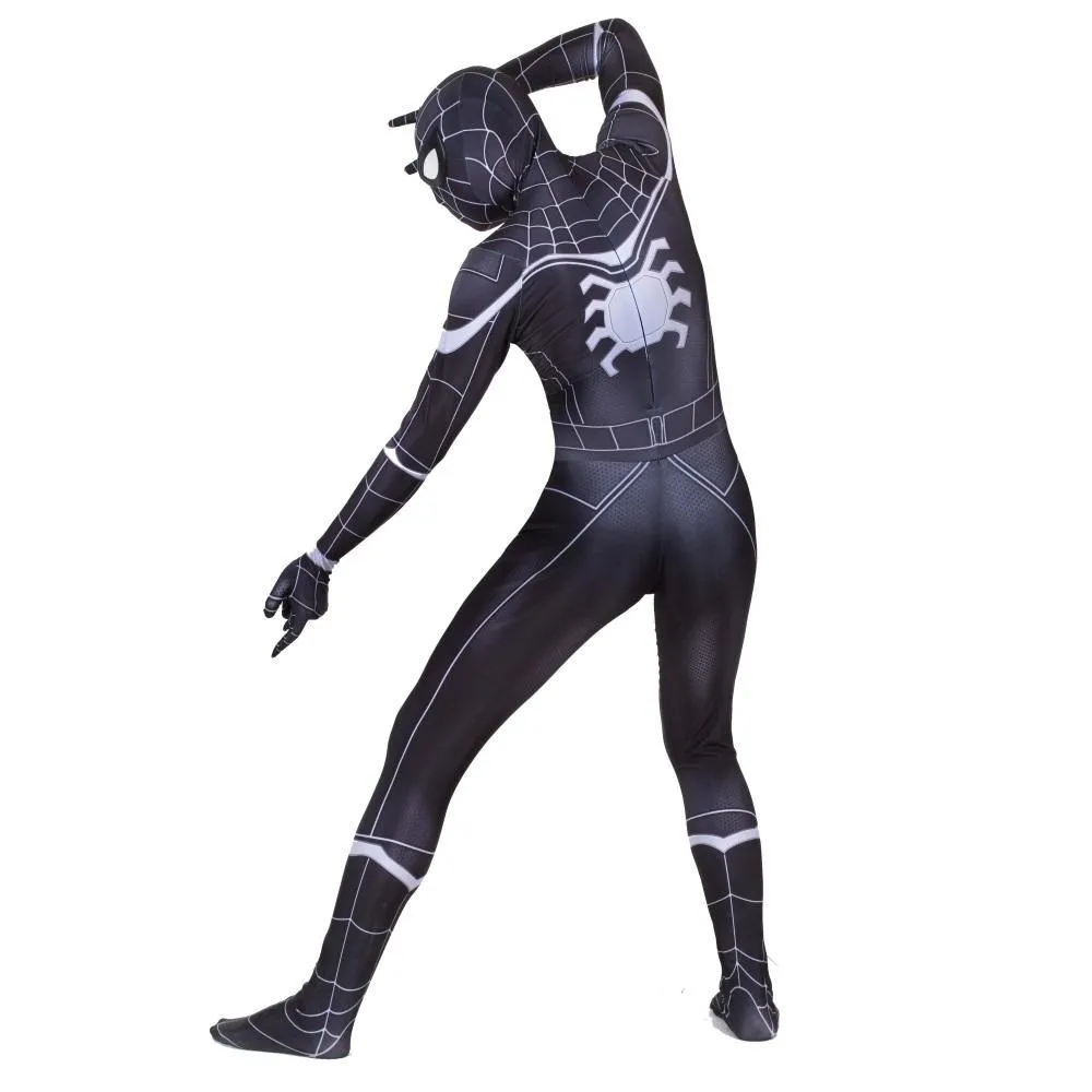 Black SPIDERMAN Cosplay Costume for Men