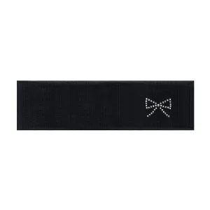 Bow Headband in Noir