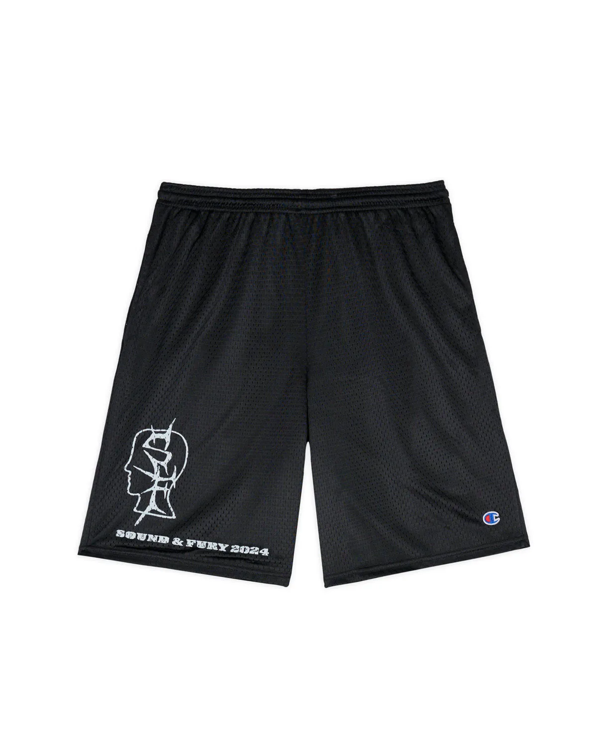 Brain Dead x Sound and Fury Mesh Shorts - Black