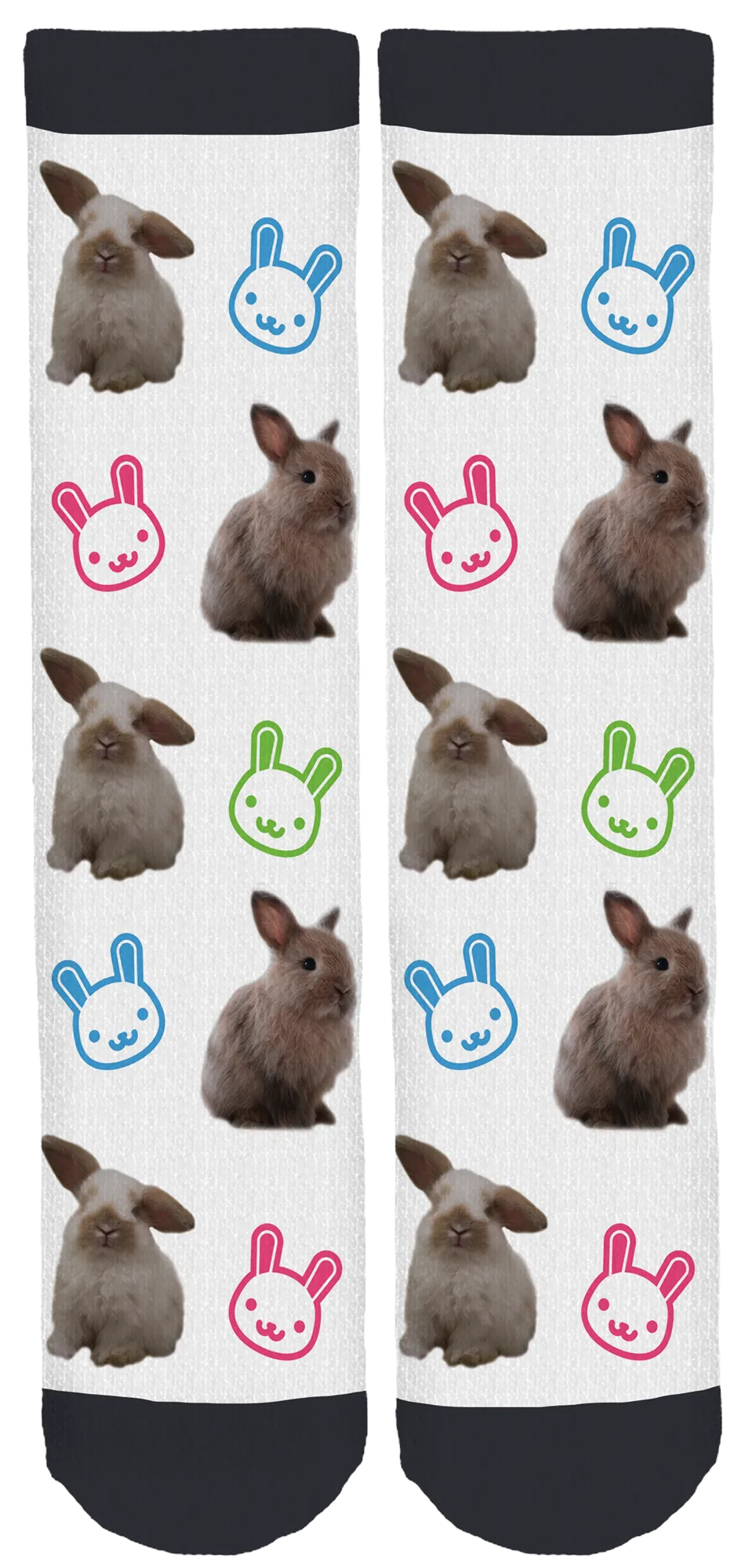 Bunny Crew Socks