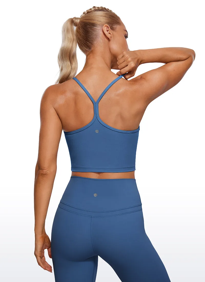 Butterluxe Y Back Built-in Bra Tanks