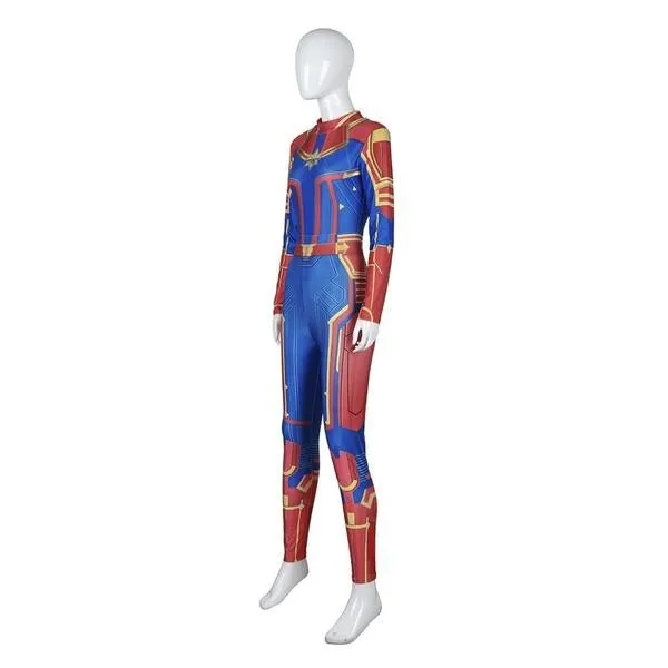 CAPTAIN MARVEL Costume Jumpsuit for Women