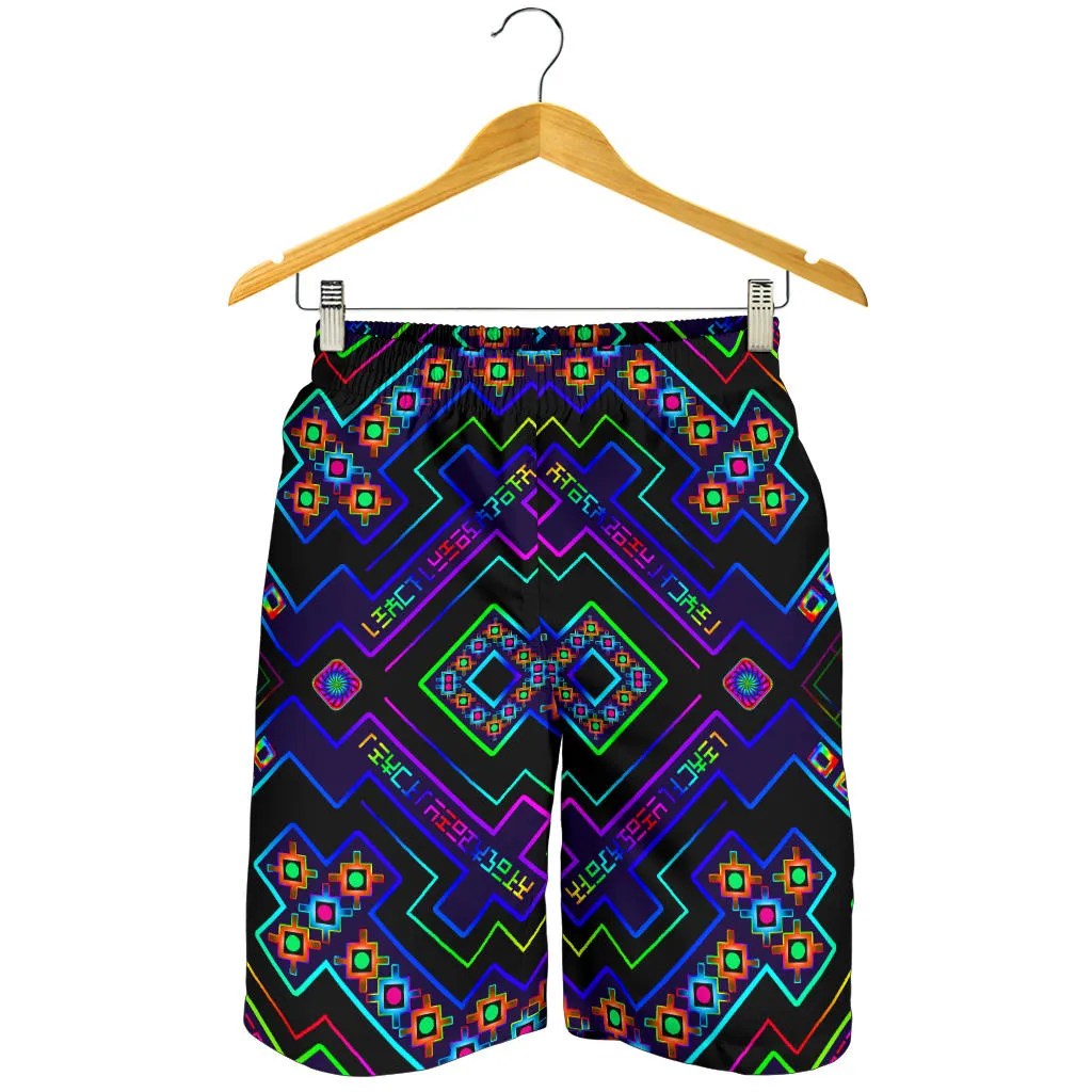 Chromatic Lattice Men's Shorts