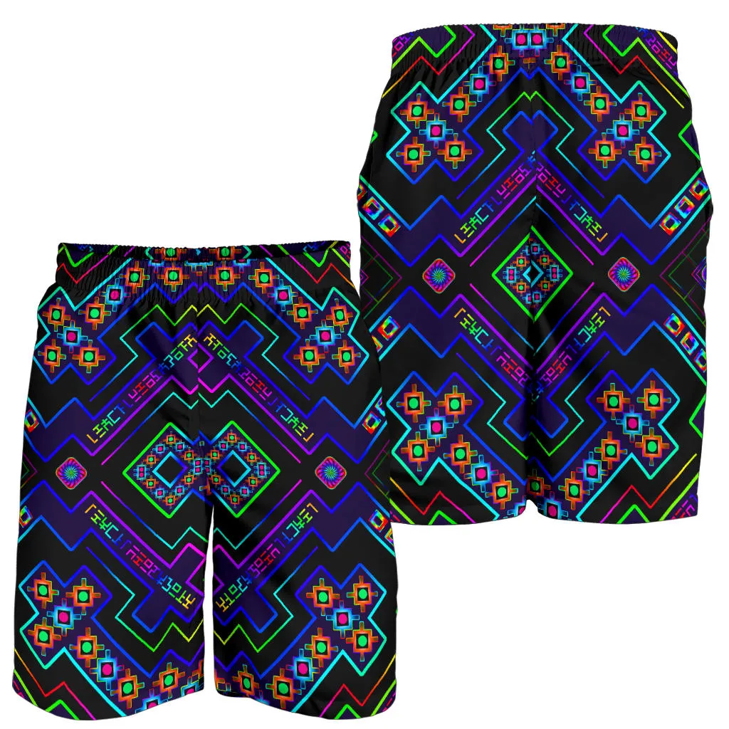 Chromatic Lattice Men's Shorts