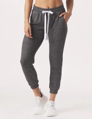 Comfort 7/8 Jogger: Charcoal Heather