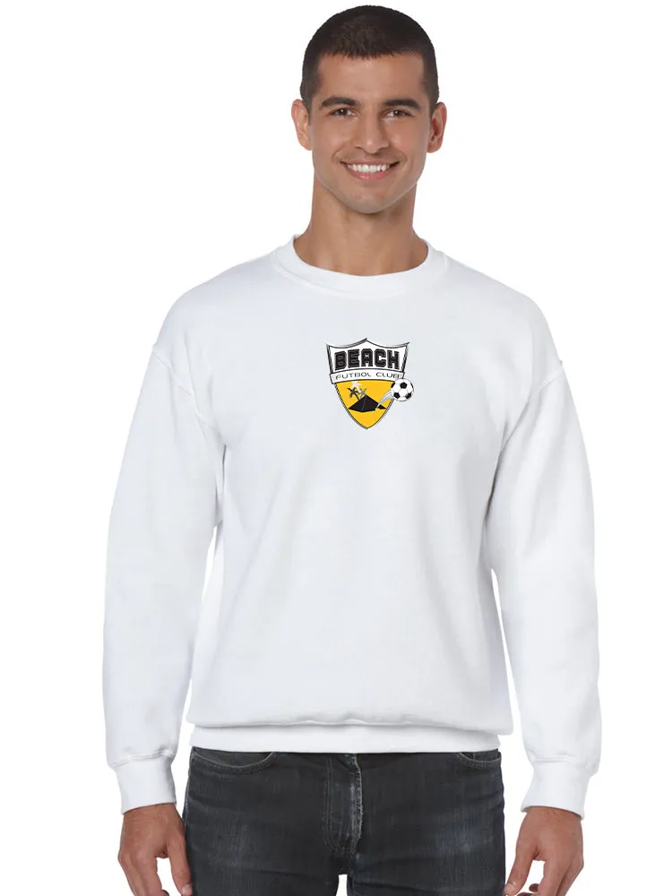 Crew Neck Sweatshirt with Crest Logo