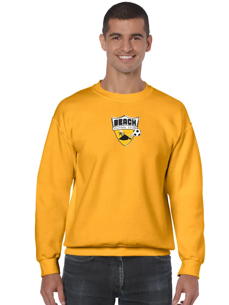 Crew Neck Sweatshirt with Crest Logo