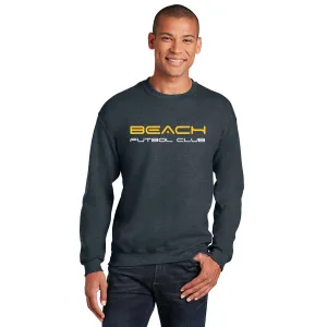 Crew Neck Sweatshirt with Text Logo