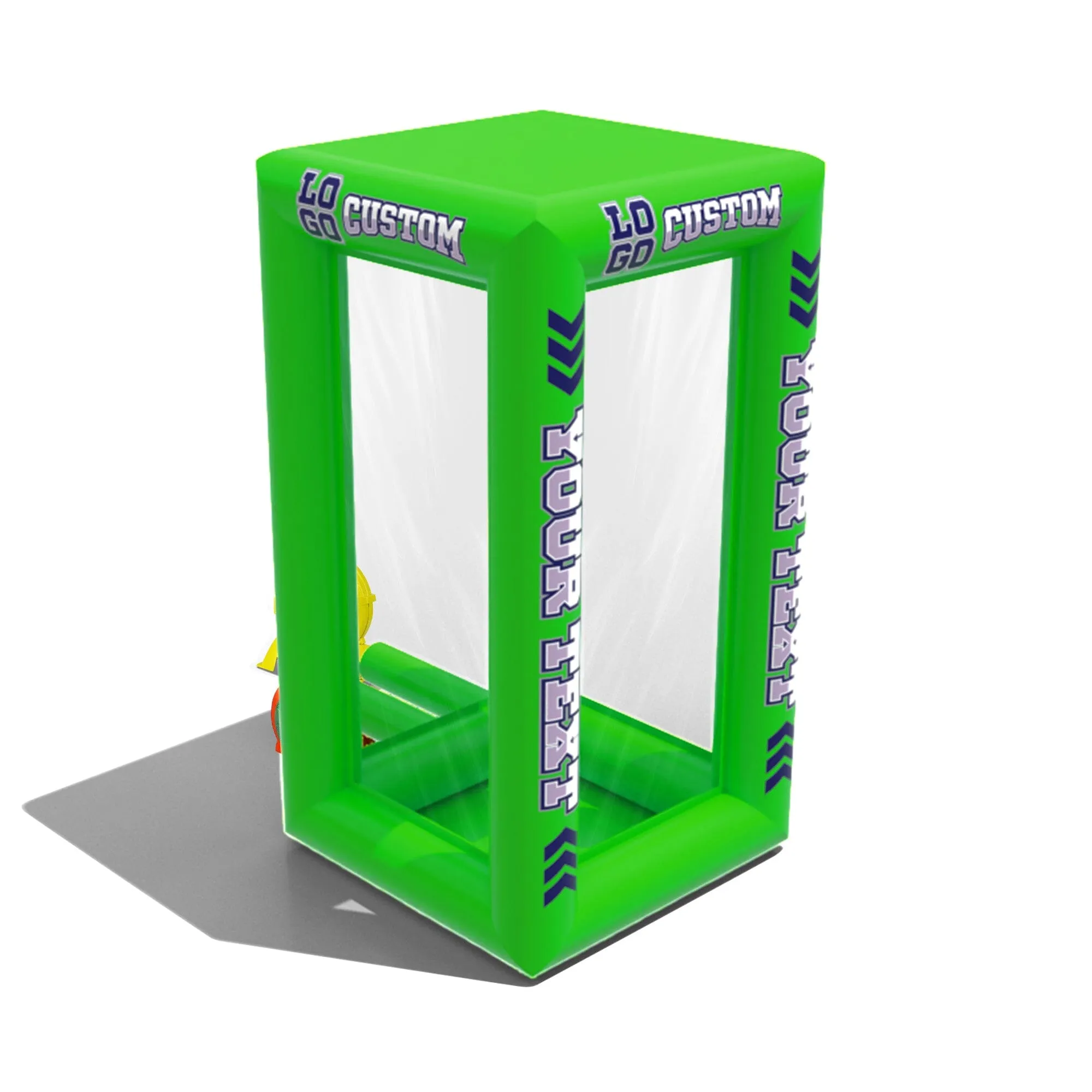 Custom Inflatable Cash Grab Machine