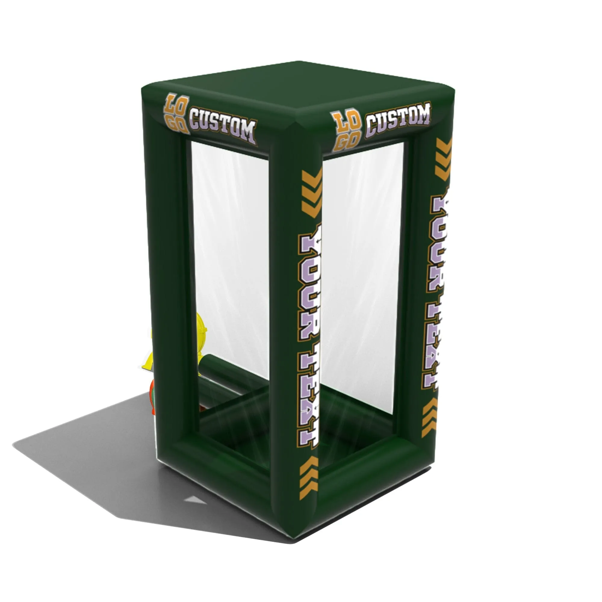 Custom Inflatable Cash Grab Machine