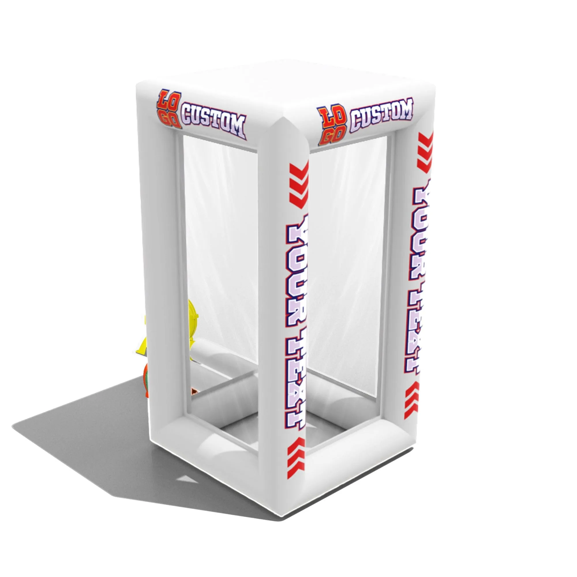 Custom Inflatable Cash Grab Machine