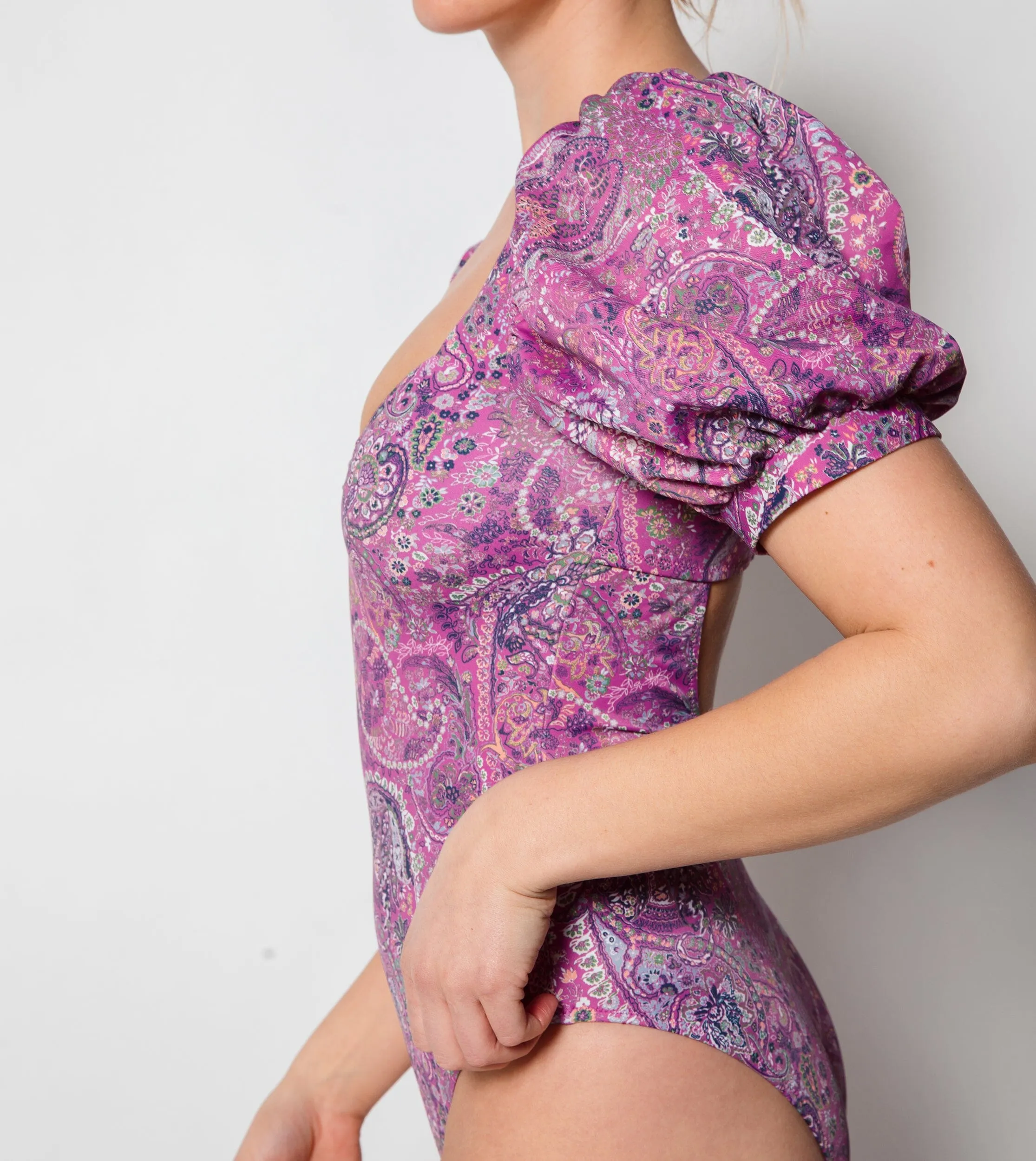 Devi One Piece | Caymen Paisley Pink