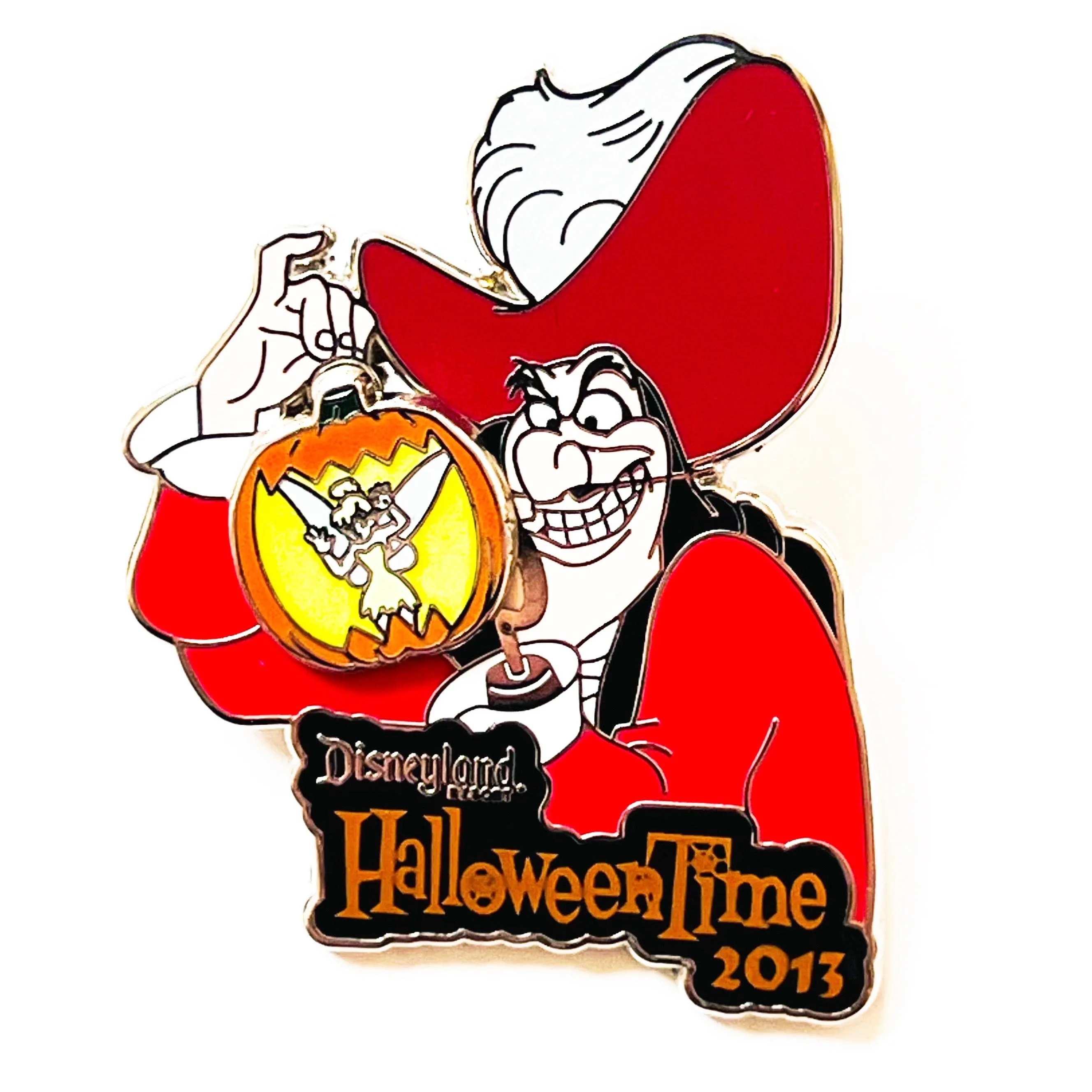 Disney 2013 Halloween Time Captain Hook Limited Release Pin