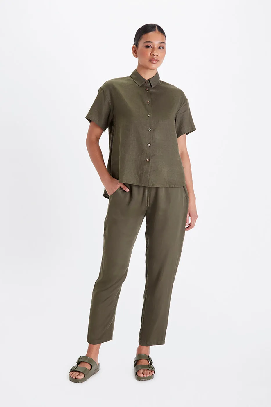 Eileen Shirt - Linen