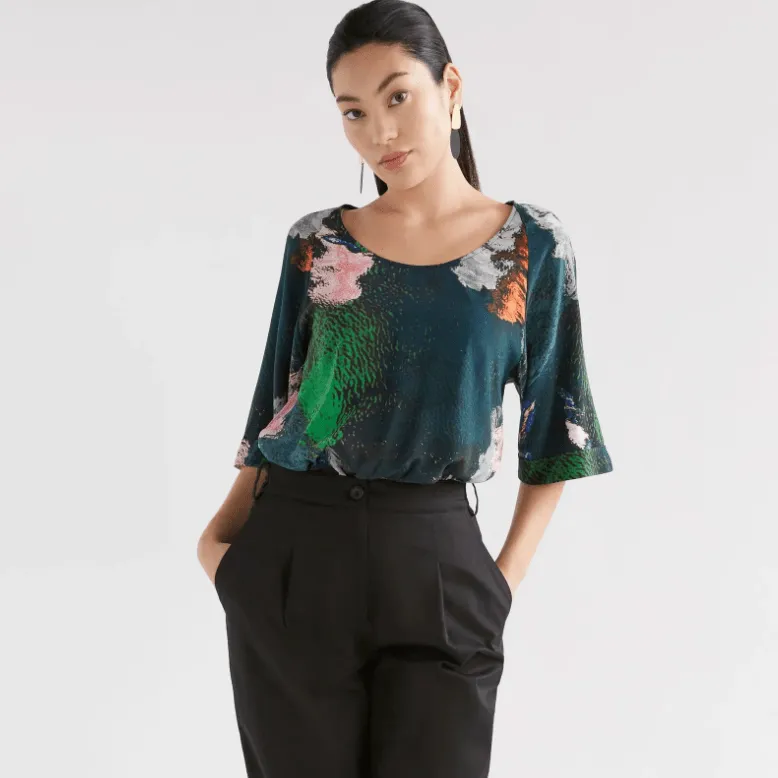 Elk The Label Reflections Print Foljer Top