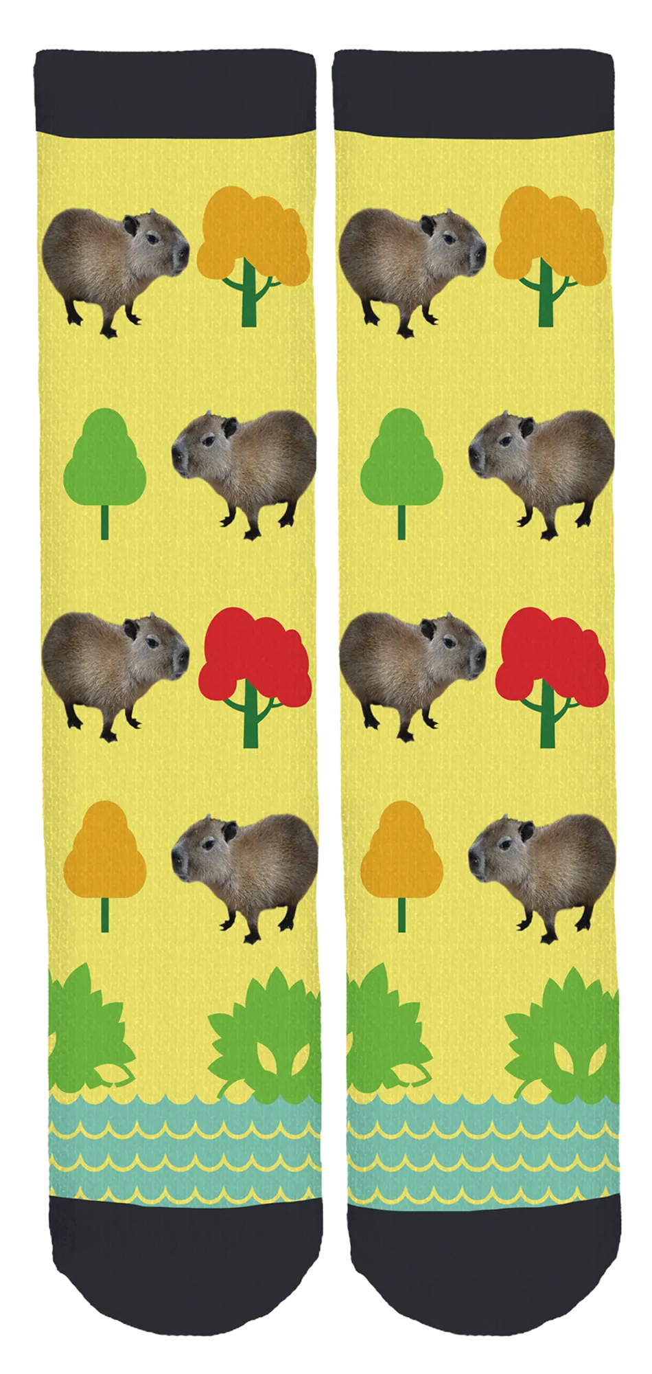 Eureka the Capybara Crew Socks